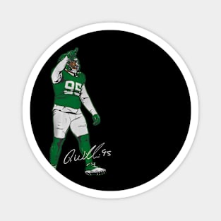 Quinnen Williams Superstar Pose Magnet